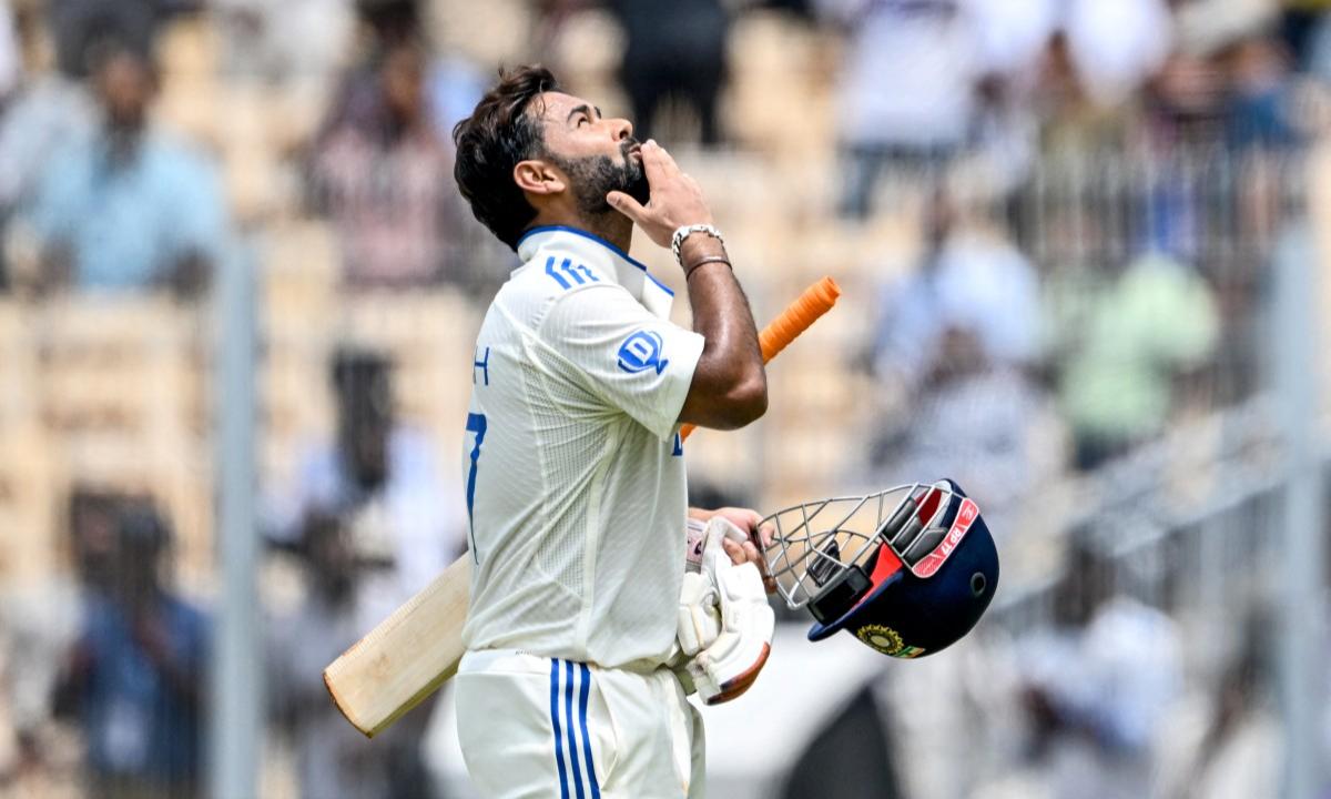 Rishabh Pant breaks MS Dhoni’s record for most Test tons by Indian keeper