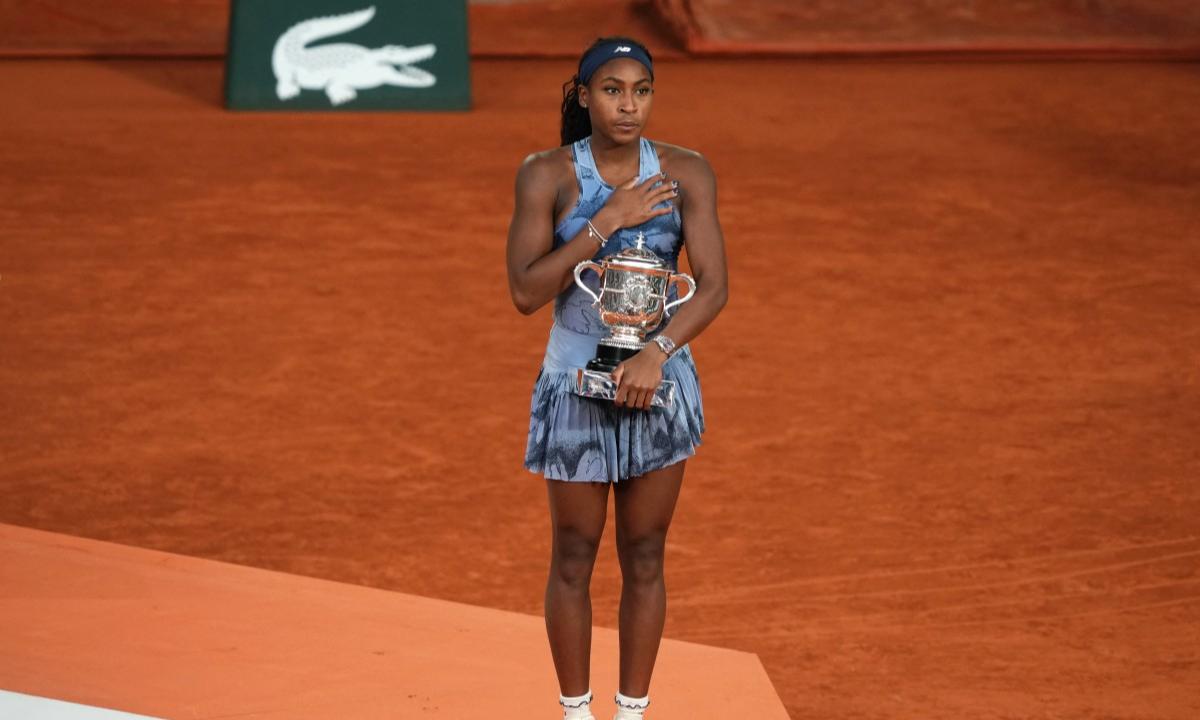 Gauff rallies past World No.1 Sabalenka for historic Roland Garros title