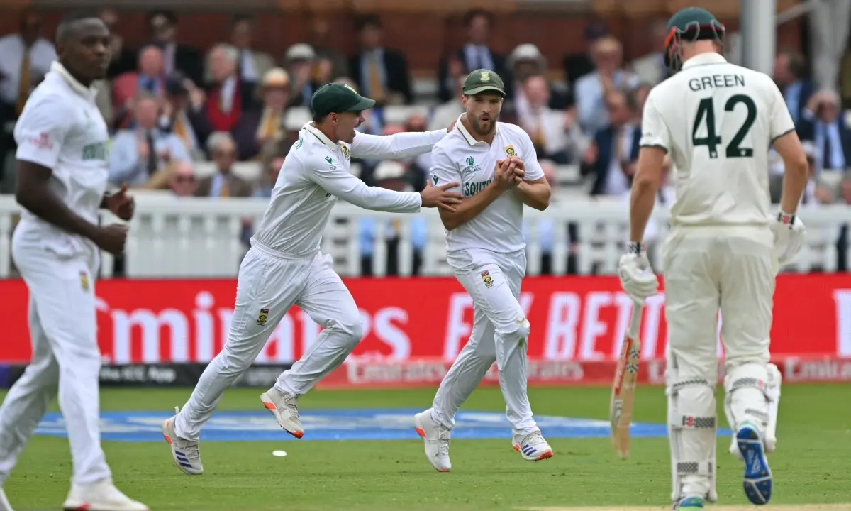 South Africa eye 282-run chase after Australia fold for 207 in WTC final