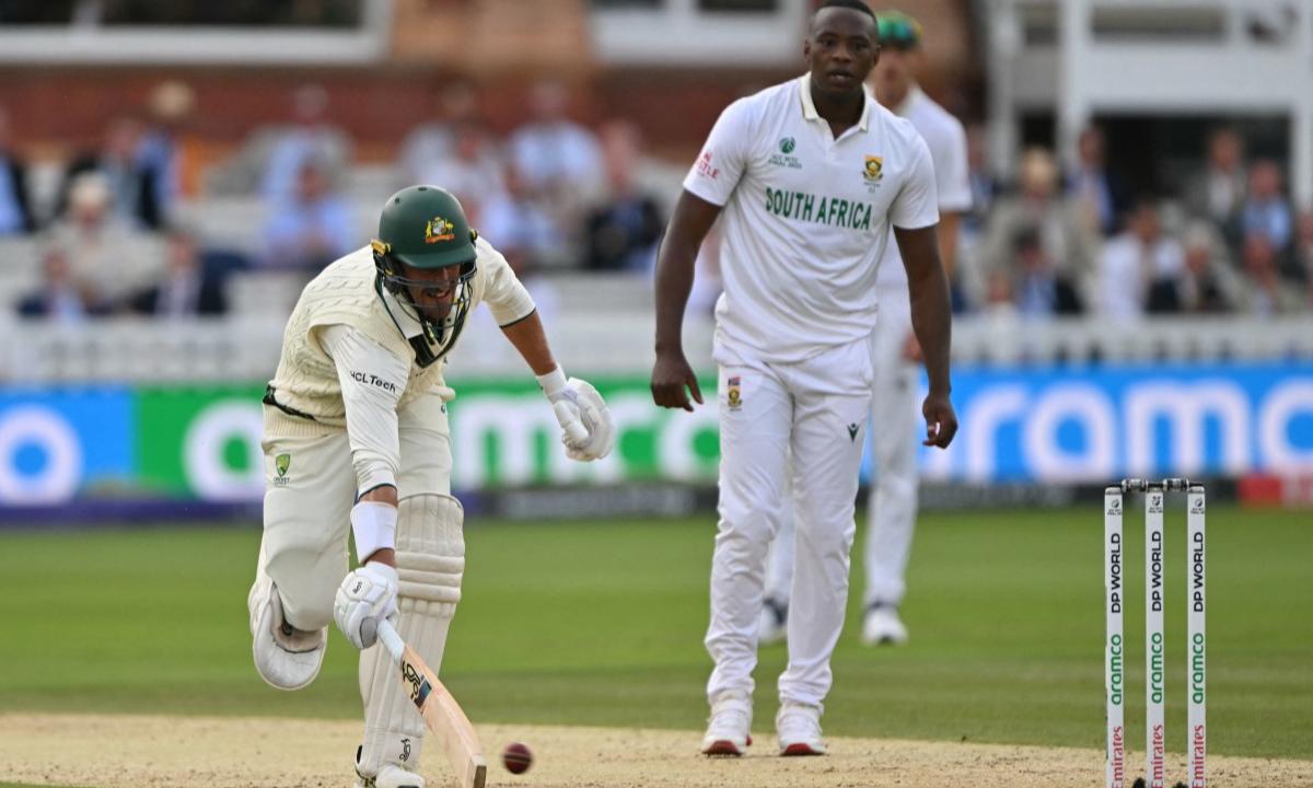 Mitchell Starc scripts rare record with bat after gritty half-century at Lord’s