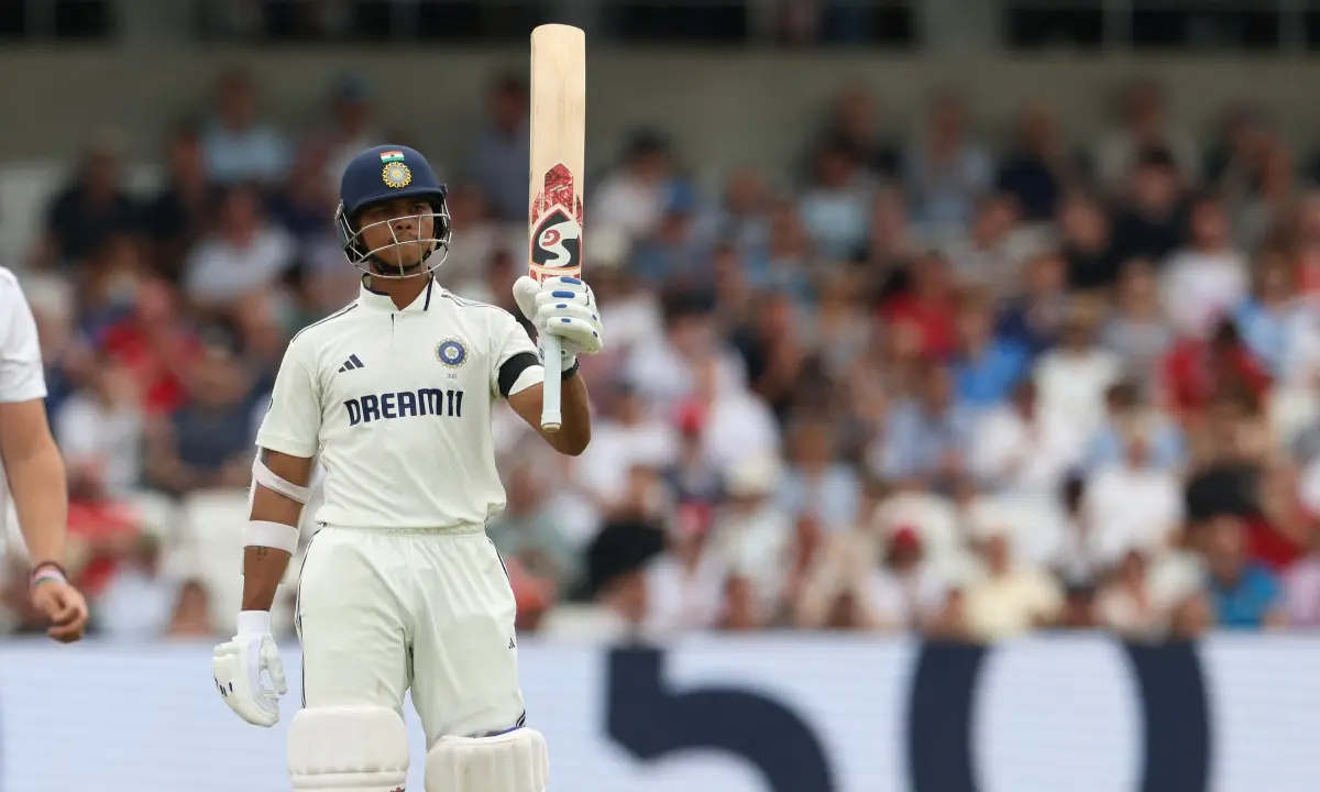 Fluent fifty for Yashasvi Jaiswal in maiden Test knock on England soil