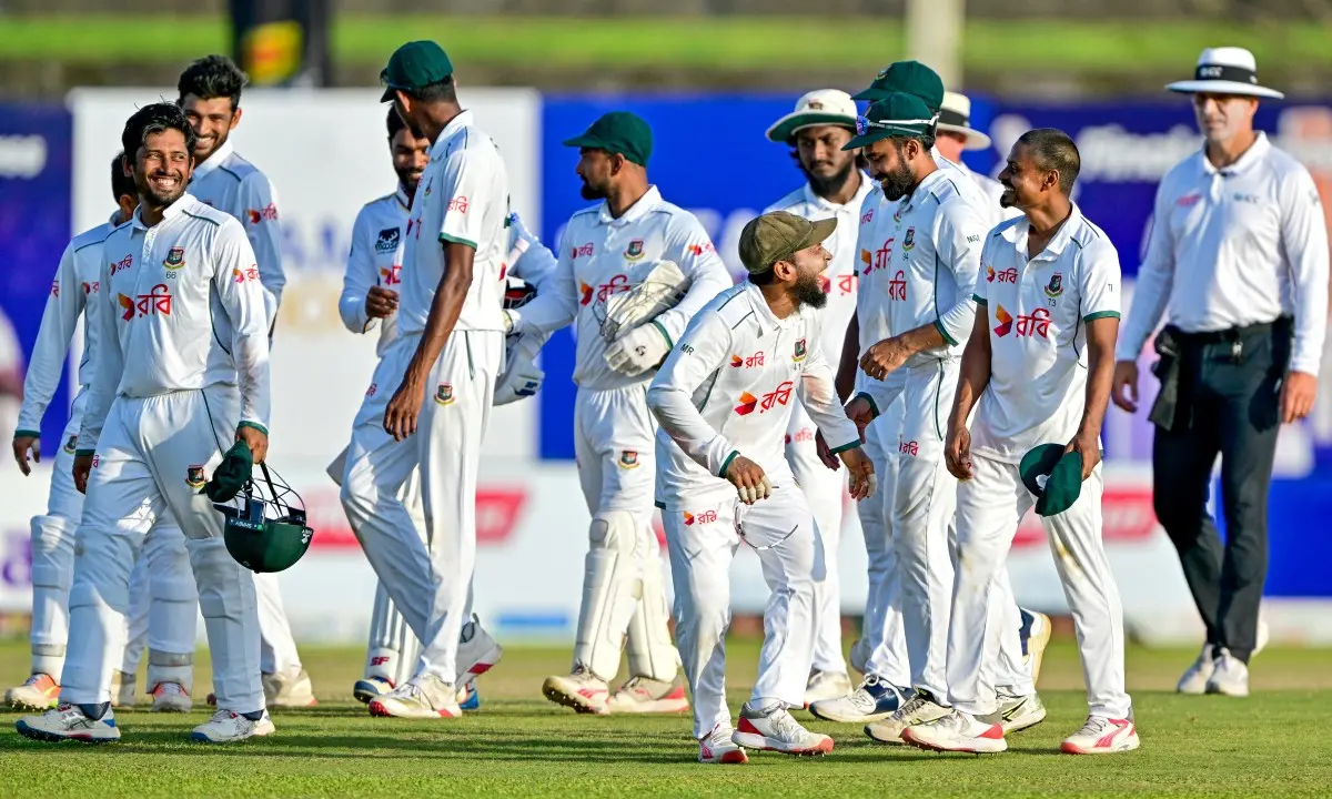 Rain and restraint lead to stalemate in Bangladesh-Sri Lanka 1st Test
