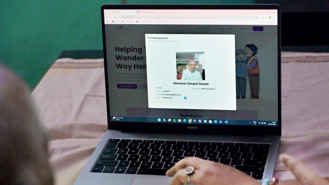 The platform scans a user’s face during registration