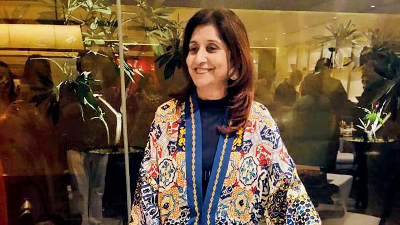 Asha Jhaveri, owner of Swati Snacks. Pic/By Special Arrangement