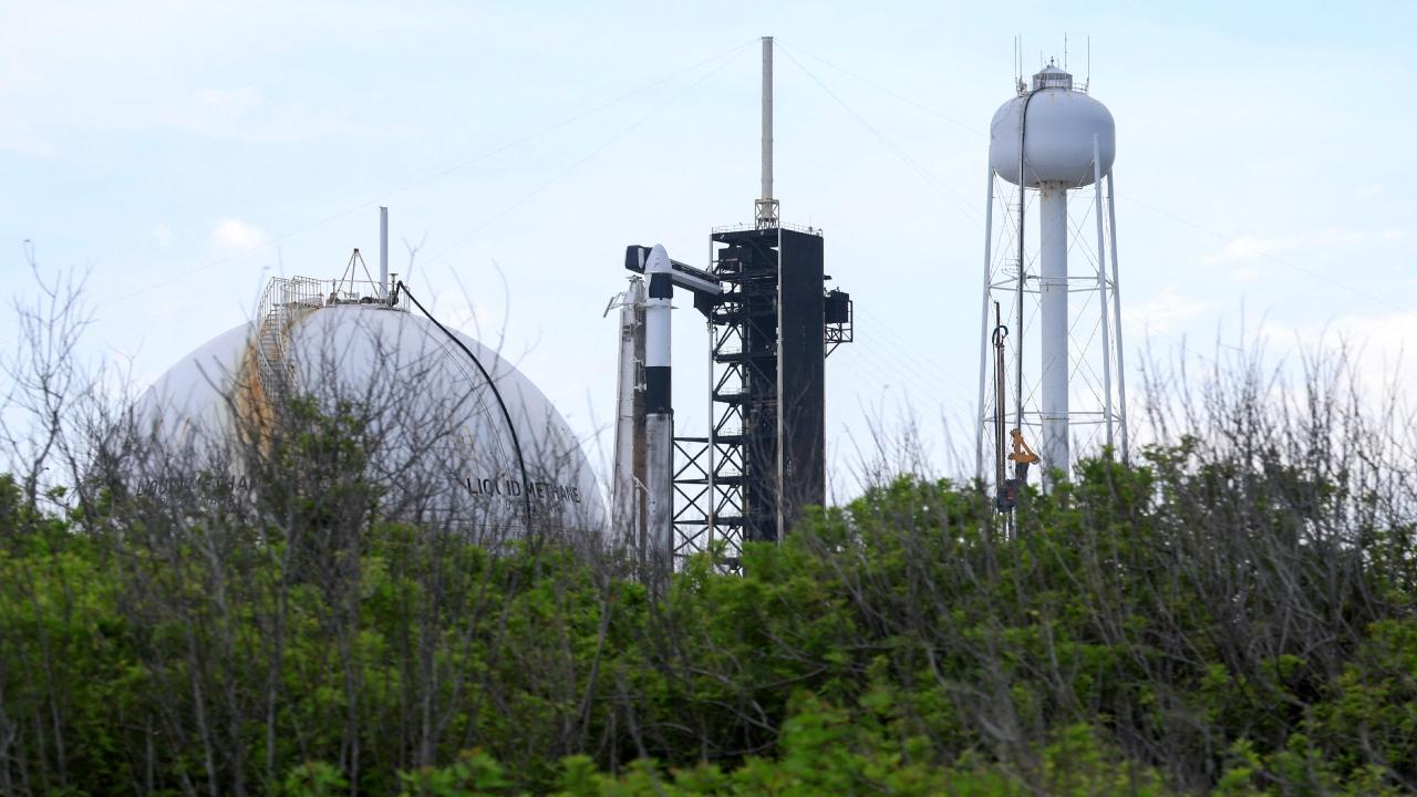 Axiom Space spokesperson said that during the post-static fire investigation of the Falcon-9 booster that supports the Axiom-4 mission, SpaceX teams identified a liquid oxygen leak that requires additional work