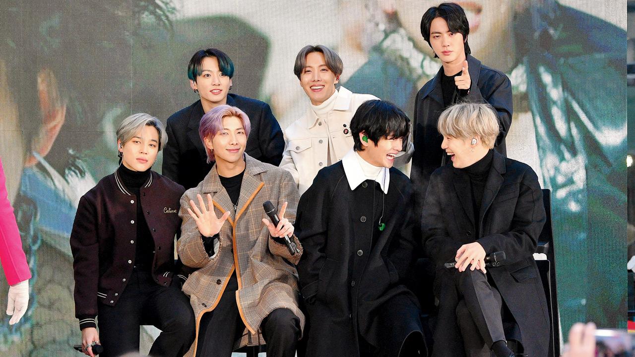 BTS members. Pic courtesy/ Getty Images via AFP 