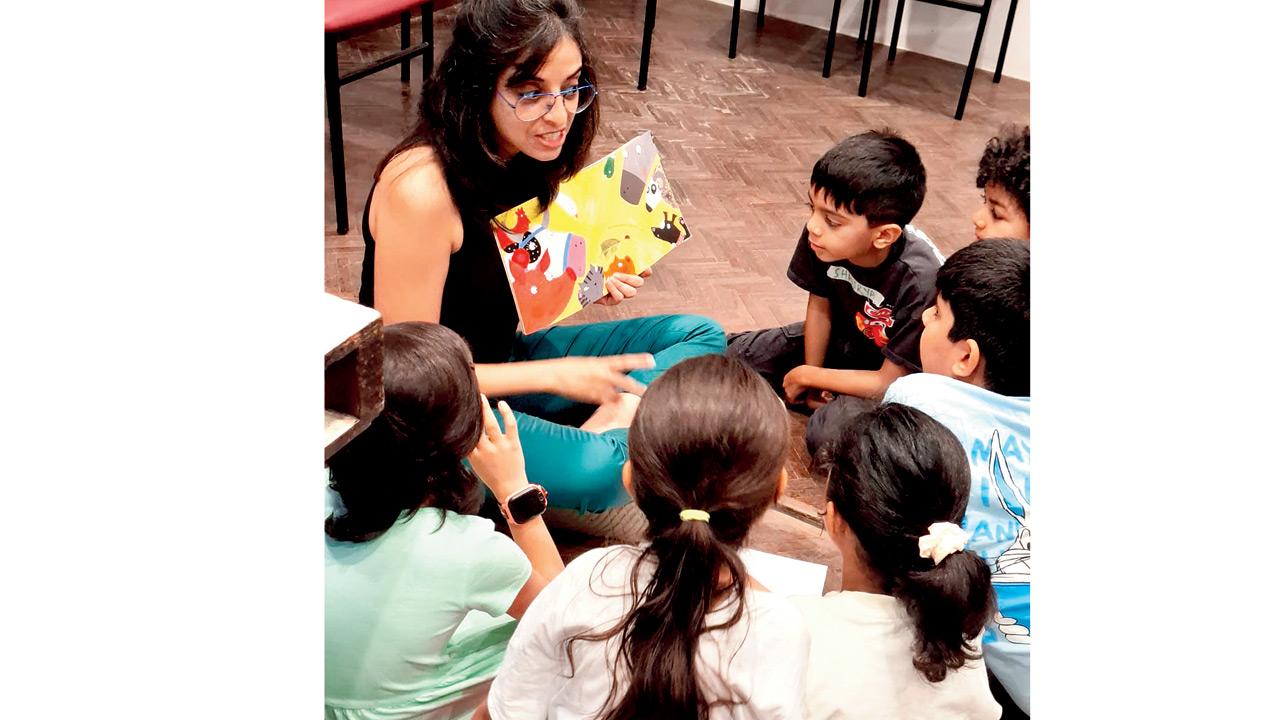 A moment from the previous session Pic courtesy/NCPA