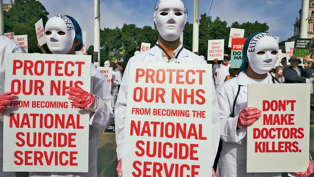 British lawmakers votes on assisted dying bill for terminally ill adults in landmark decision