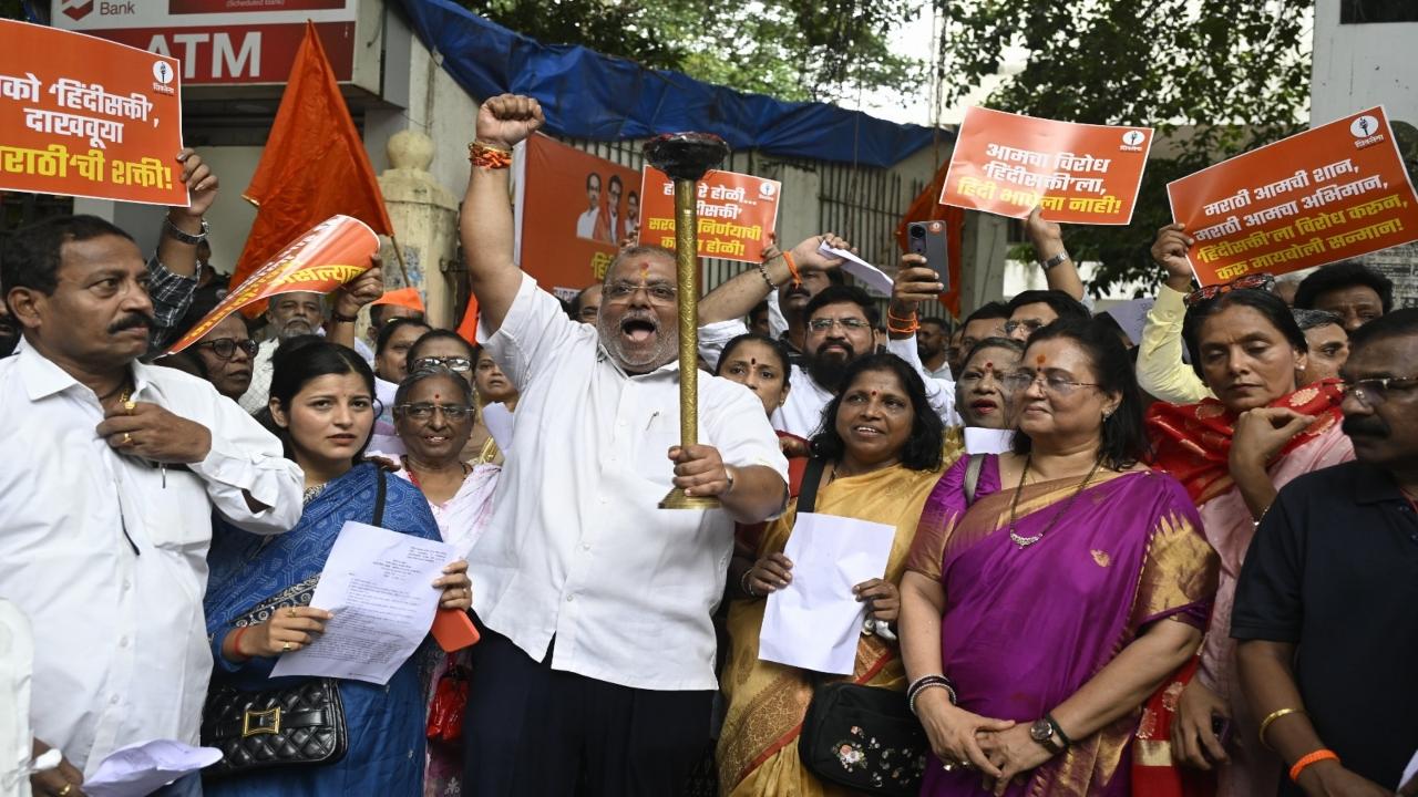 On Saturday, Thackeray had asked his party workers to burn the GR on Hindi language in state schools ahead of the Maharashtra legislature's Monsoon Session 