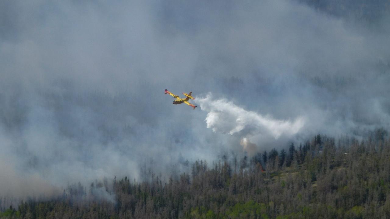The fires have forced more than 27,000 Canadians in three provinces to flee their homes, and the smoke has even reached Europe