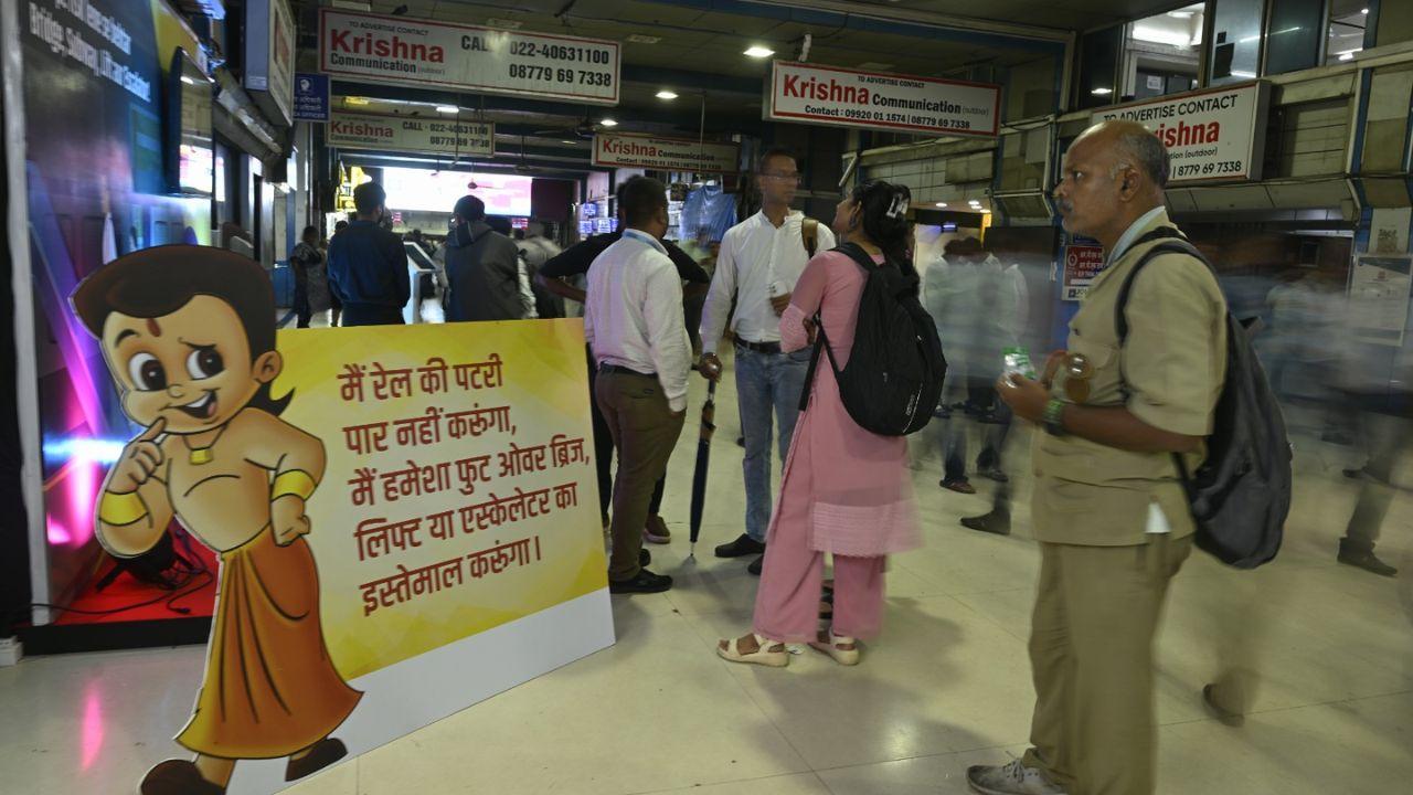 The event marked the beginning of a series of themed exhibitions and digital initiatives designed to educate commuters on various safety protocols