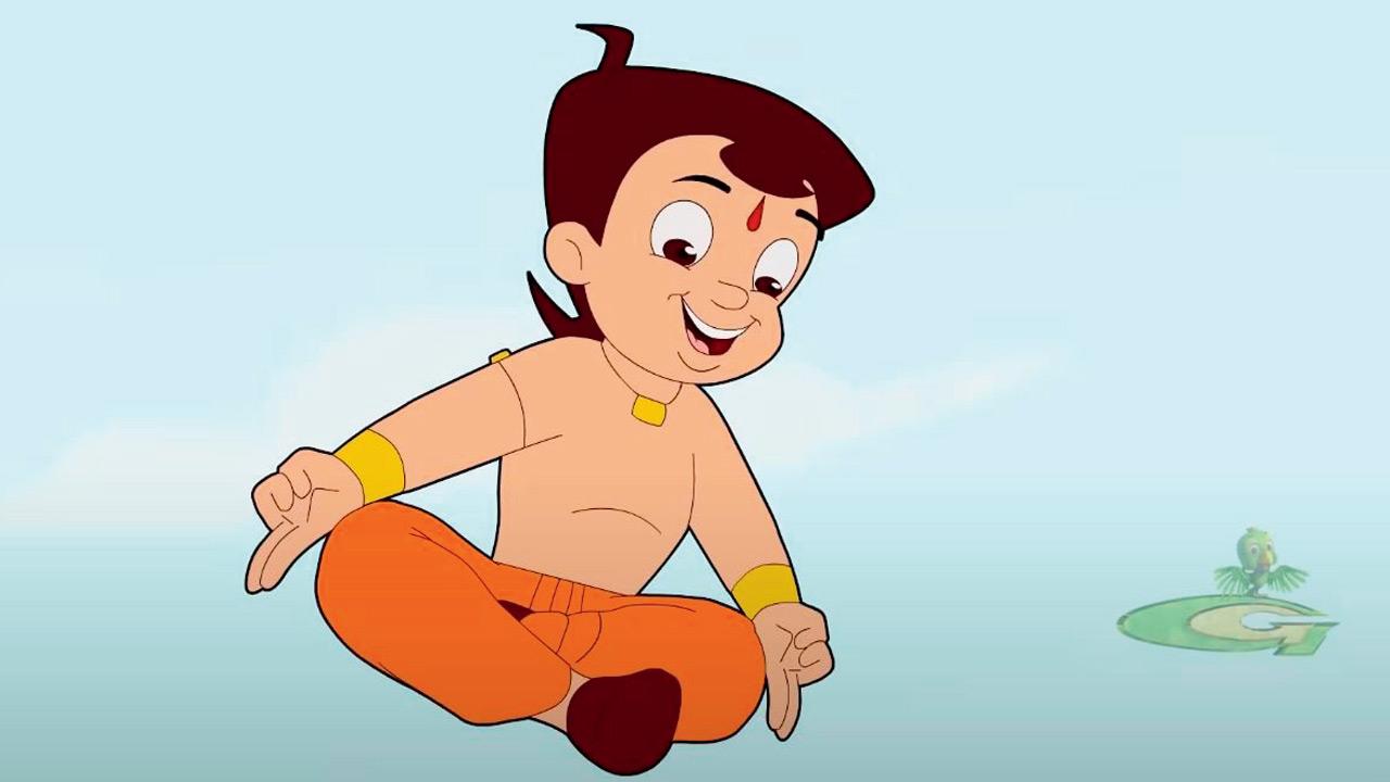 Chota Bheem. PIC COURTESY/GREEN GOLD KIDS ON YOUTUBE