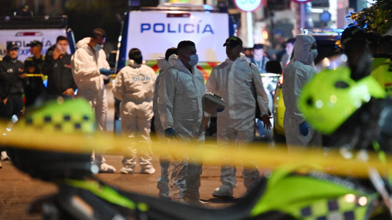 Colombia's government said it was offering a reward for the capture of all those responsible