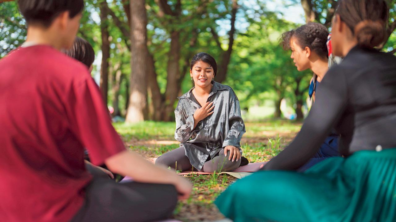 Practise self-care through activities such as spending time in nature