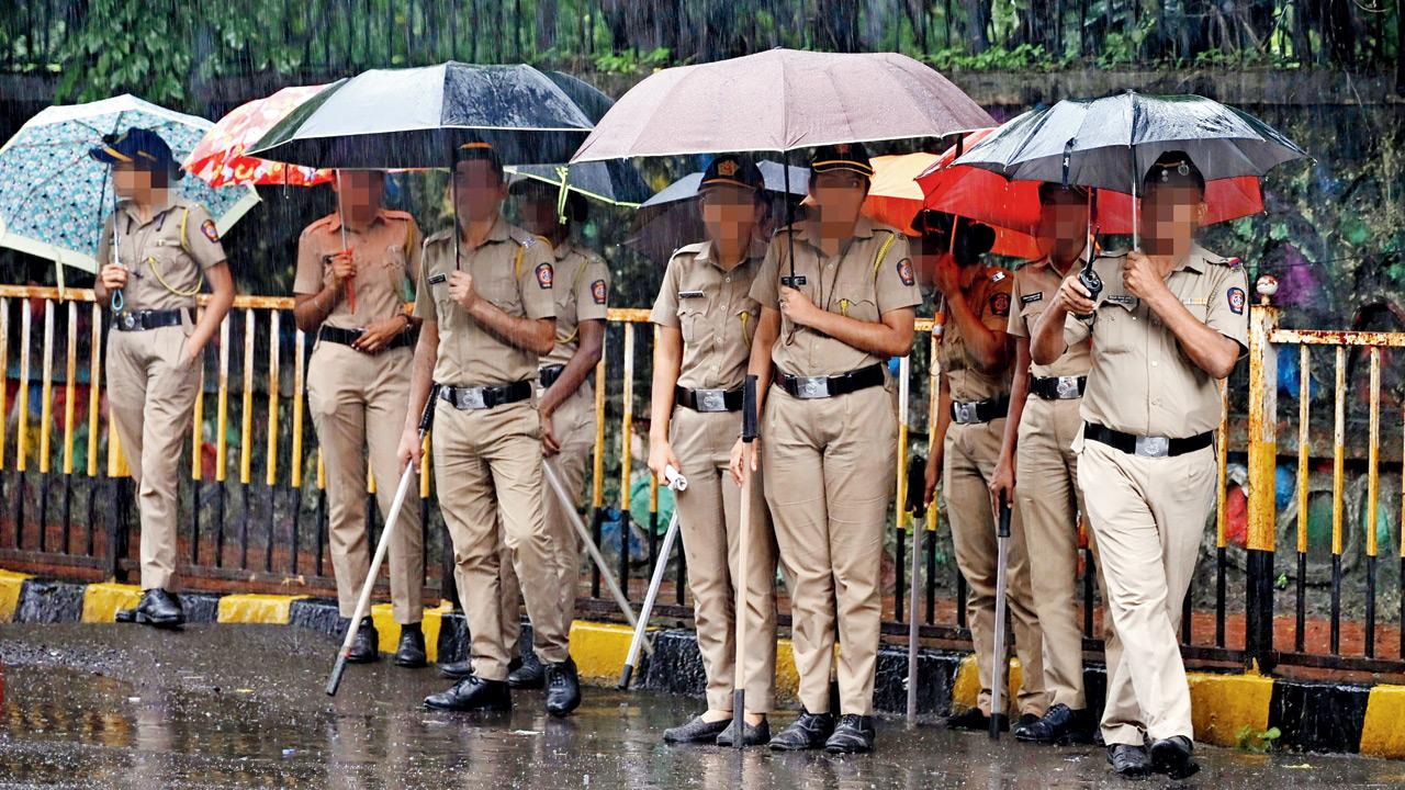 84 city police families held hostage by transfer chaos