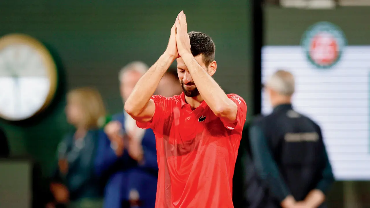 This could be my last match here: Djoko on Roland Garros exit