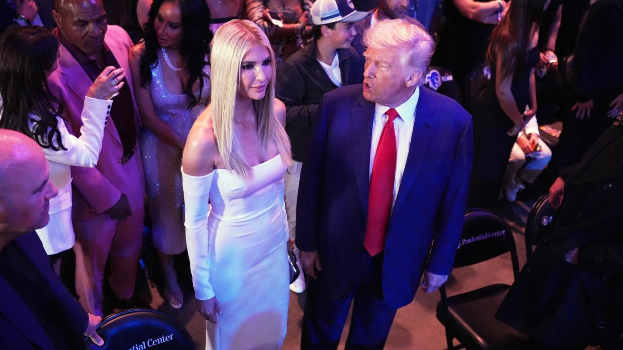 UFC fans went wild for Trump and held mobile devices in their outstretched arms to snap pictures of him