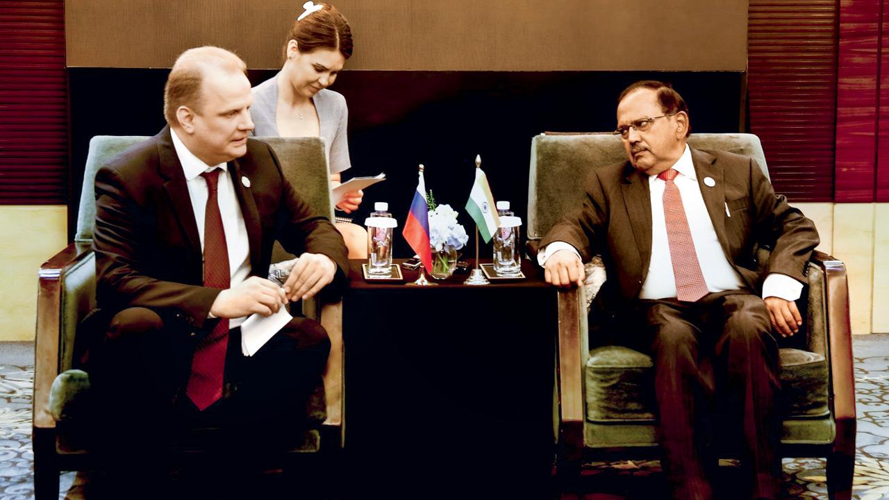 NSA Ajit Doval discusses bilateral ties with Russia, China at SCO conclave
