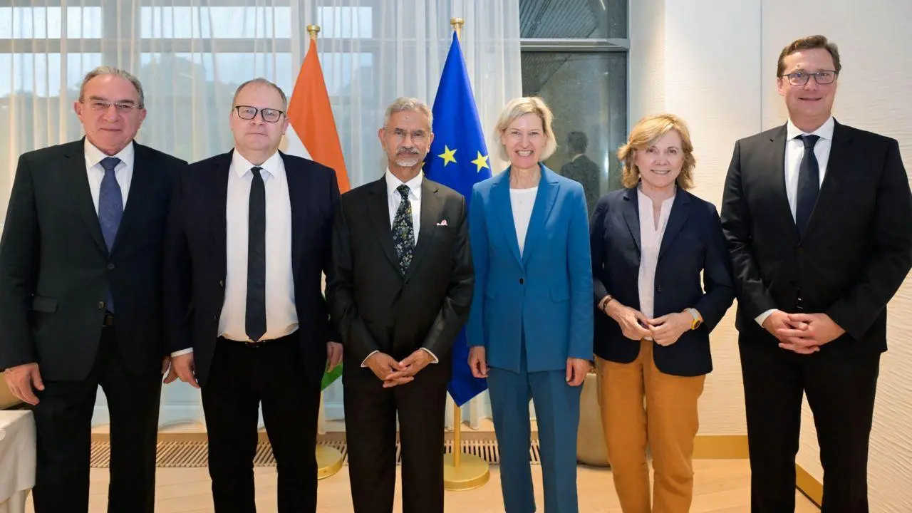 IN PHOTOS: Jaishankar meets European Union leaders