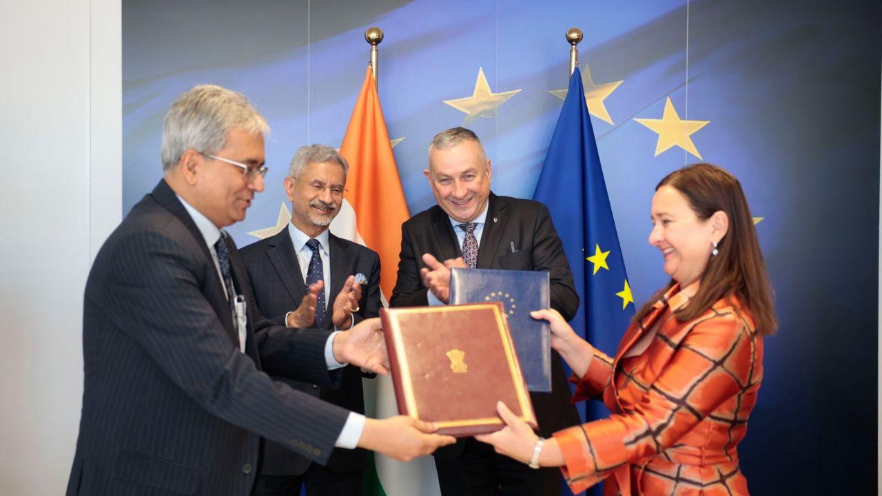 Meanwhile in a post on social media platform X, External Affairs Minister Jaishankar shared that his discussions in the meeting focused on advancing India-EU cooperation in areas like connectivity, the India-Middle East-Europe Economic Corridor (IMEC), green shipping, and clean energy. He also highlighted that the signing of a trilateral cooperation arrangement will particularly benefit the Global South