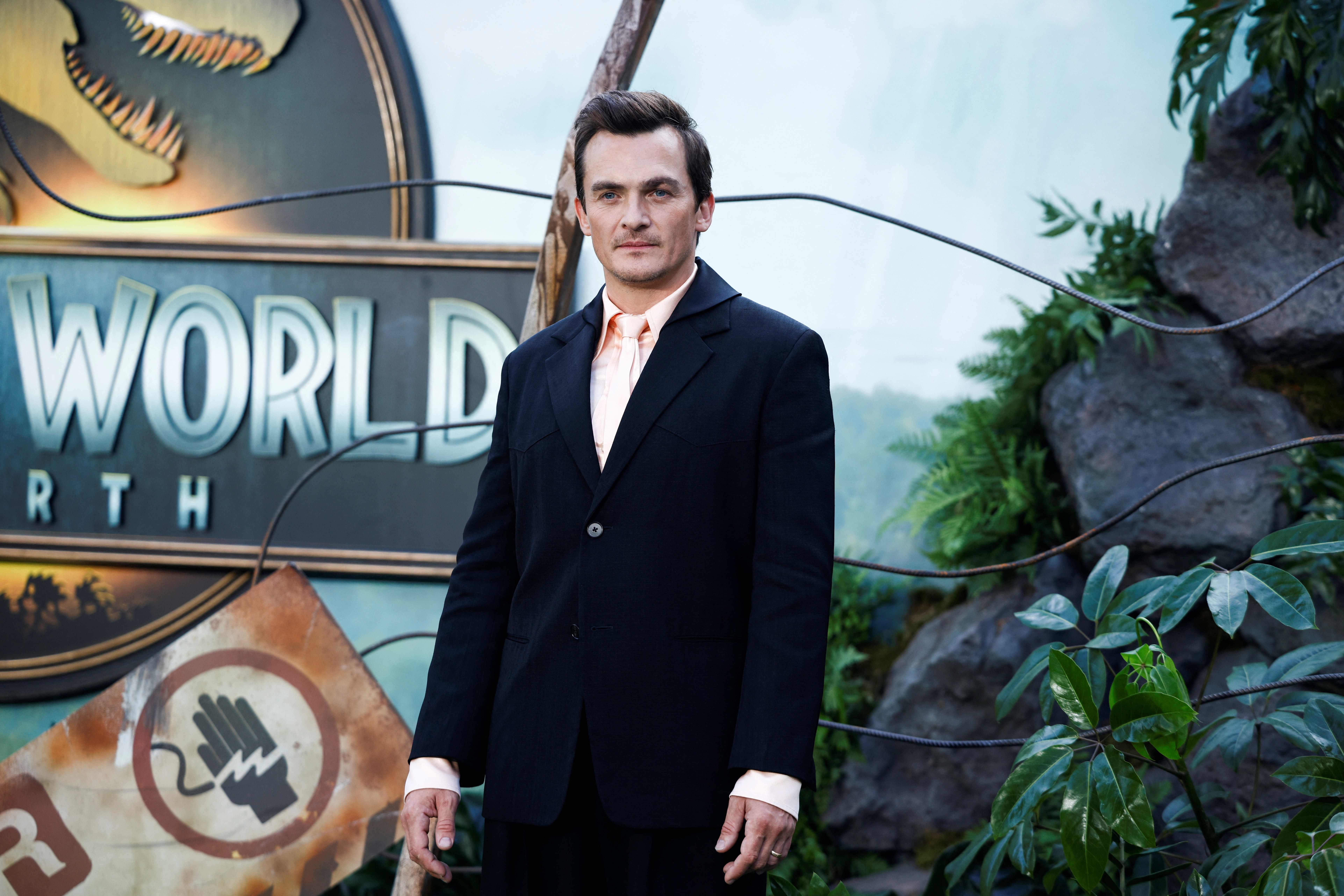 Rupert Friend
Rupert Friend plays Martin Krebs, a corporate figure funding the mission. It’s his Jurassic World debut — he brings fresh intensity to the franchise