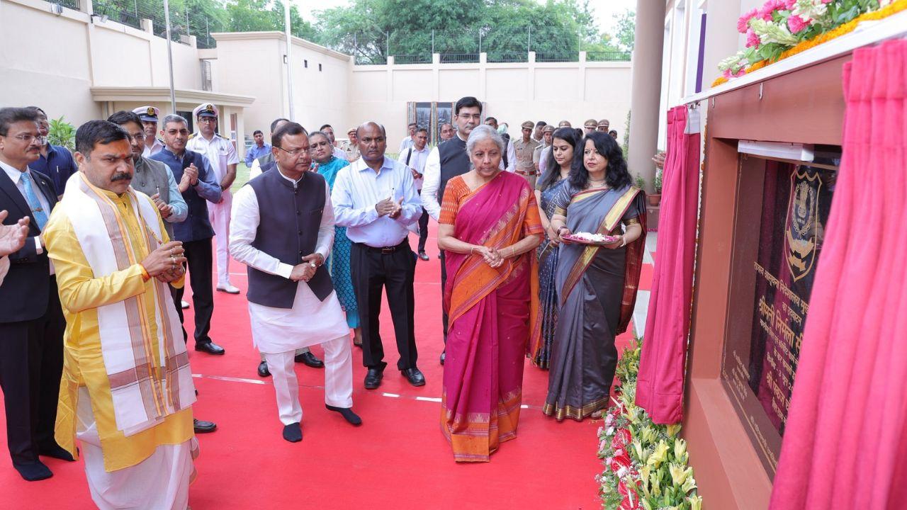 Minister of State for Finance Pankaj Chaudhary, Revenue Secretary Arvind Srivastava, Central Board of Indirect Taxes and Customs (CBIC) Chairman Sanjay Agarwal, along with other board members, were also present at the inauguration
