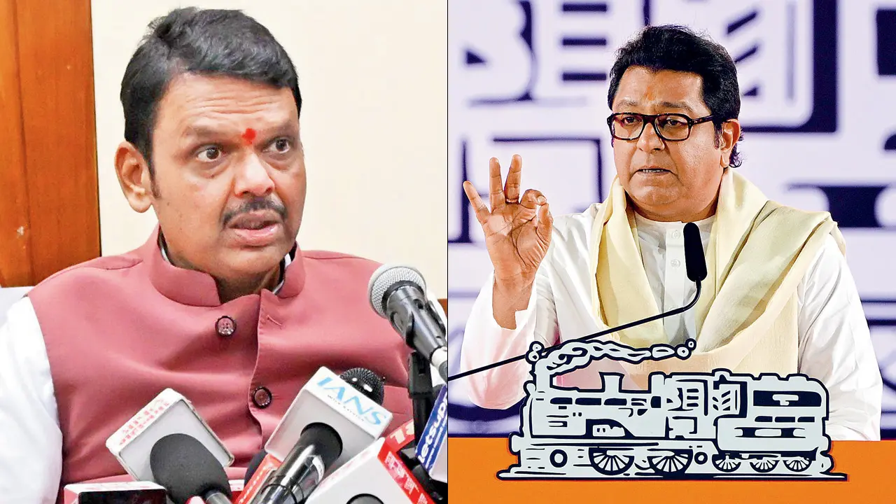 Mumbai: CM Fadnavis questions opposition to Hindi, and not English