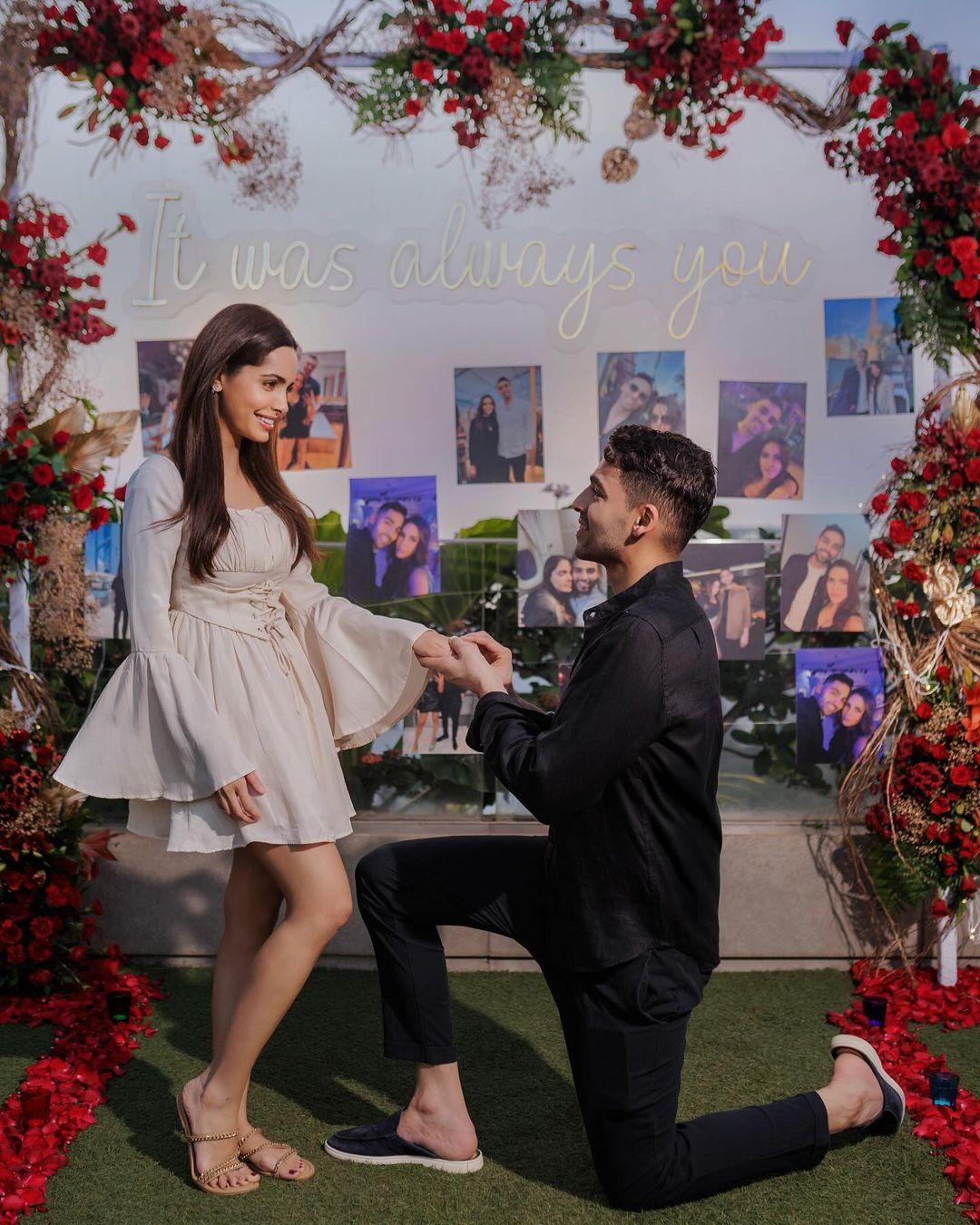 The couple got engaged last year in November. Ashish proposed to his lady love in a romantic set-up as she looked beautiful in a white mini-dress and he was all decked up in a suit.
