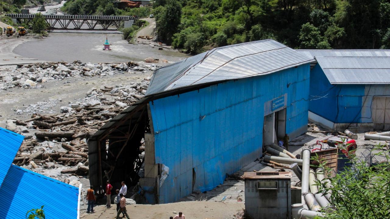 Search operations have been intensified to find the six persons still missing since flash floods triggered by cloudbursts hit Kangra and Kullu districts on Wednesday. Two bodies were recovered on Wednesday