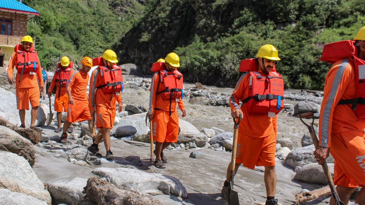 National Disaster Response Force (NDRF) Commandant Baljinder Singh said they are trying to trace the people who are feared to have been swept away from the project site during the floods