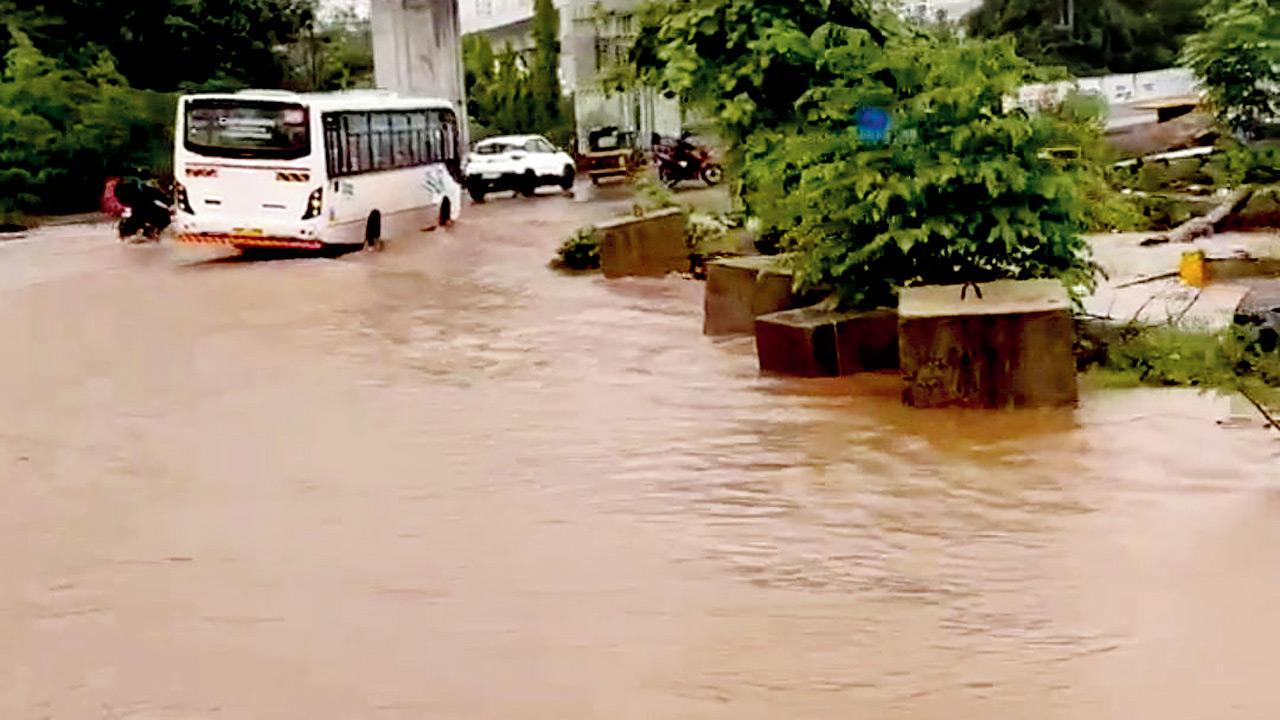 Maharashtra: Pune’s tech hub submerged as rains paralyse Hinjewadi