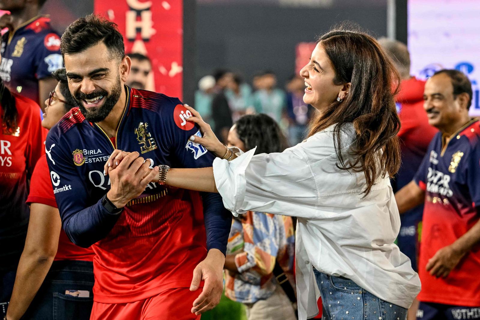 Pyaar hi dosti hai. Virat and Anushka are the perfect example, and we were lucky to see them win together at IPL 2025