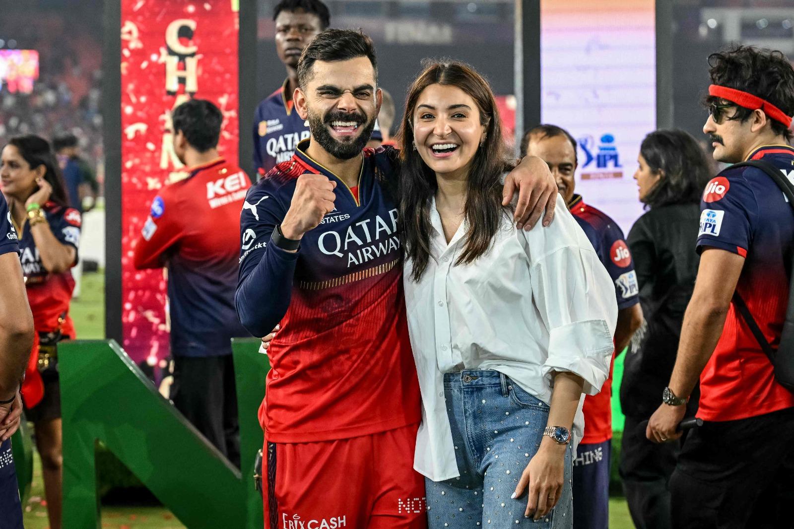 King Kohli with his best friend and biggest cheerleader, Anushka Sharma. Their love shines through in parenting their two kids, Vamika and Akaay