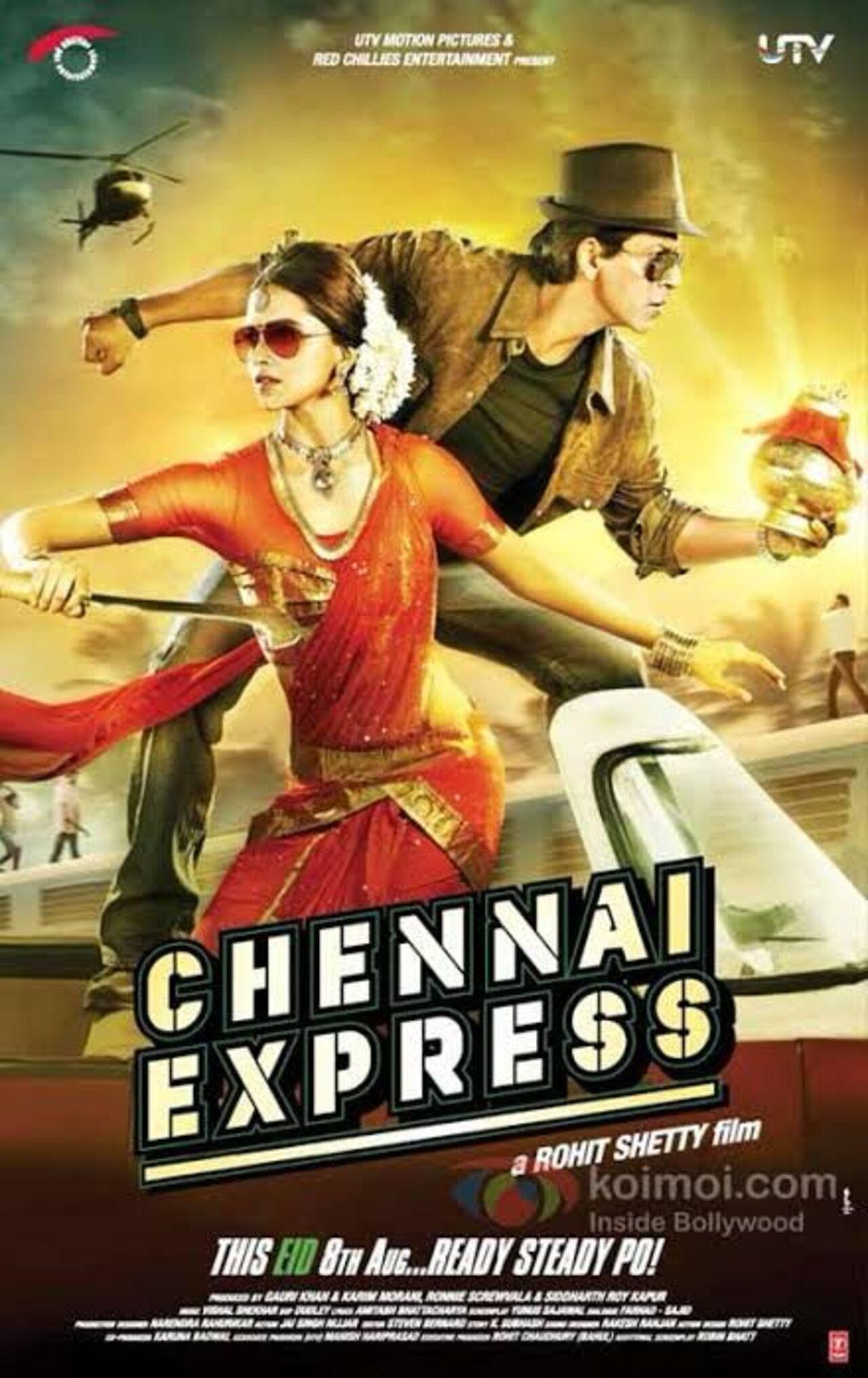 Chennai Express (2013)
A perfect mix of action, comedy, and romance, this film reminded us of SRK’s impeccable comic timing