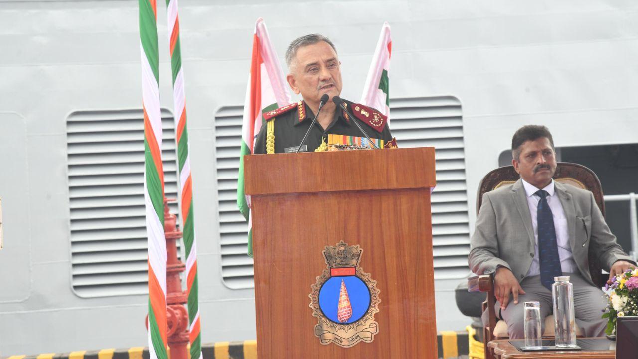The commissioning ceremony was attended by General Anil Chauhan, who is the Chief of Defence Staff