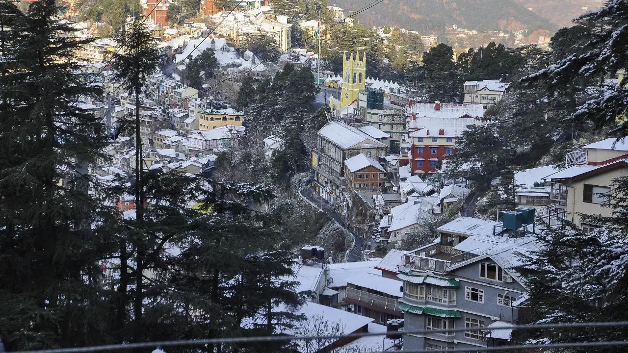 During peak holiday season, tourist influx causes traffic congestion in Shimla