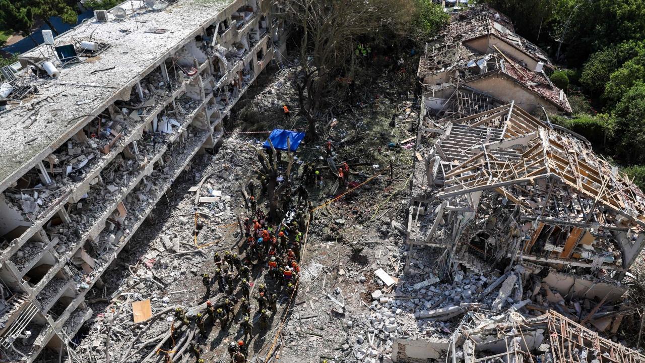 The semiofficial Fars news agency, also close to the Guard, quoted another official saying air defences opened fire near Isfahan and explosions had been heard