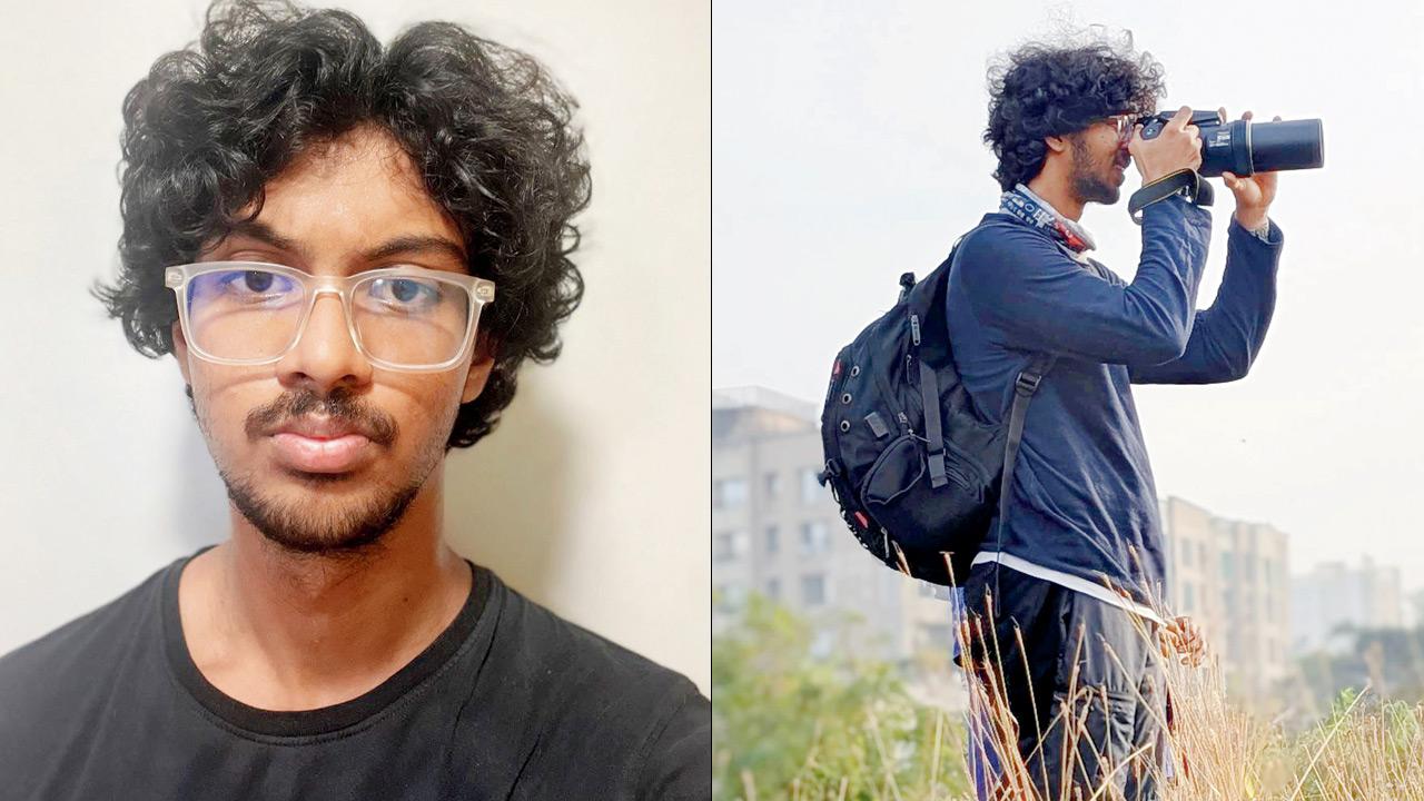 Ishaan Prabhudesai at TS Chanakya wetlands in Navi Mumbai