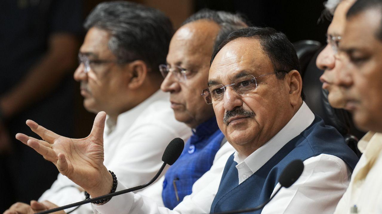 Speaking at a press conference held at the BJP headquarters in Delhi, J P Nadda said that Prime Minister Narendra Modi had transformed the country’s political culture by ushering in an era of performance-driven politics and good governance