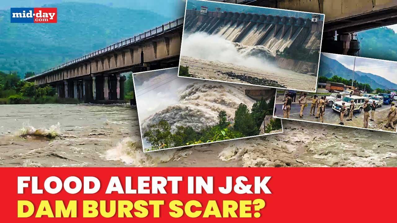 Chenab River Swells: Salal Dam Gates Open Amid Torrential Rains in J&K
