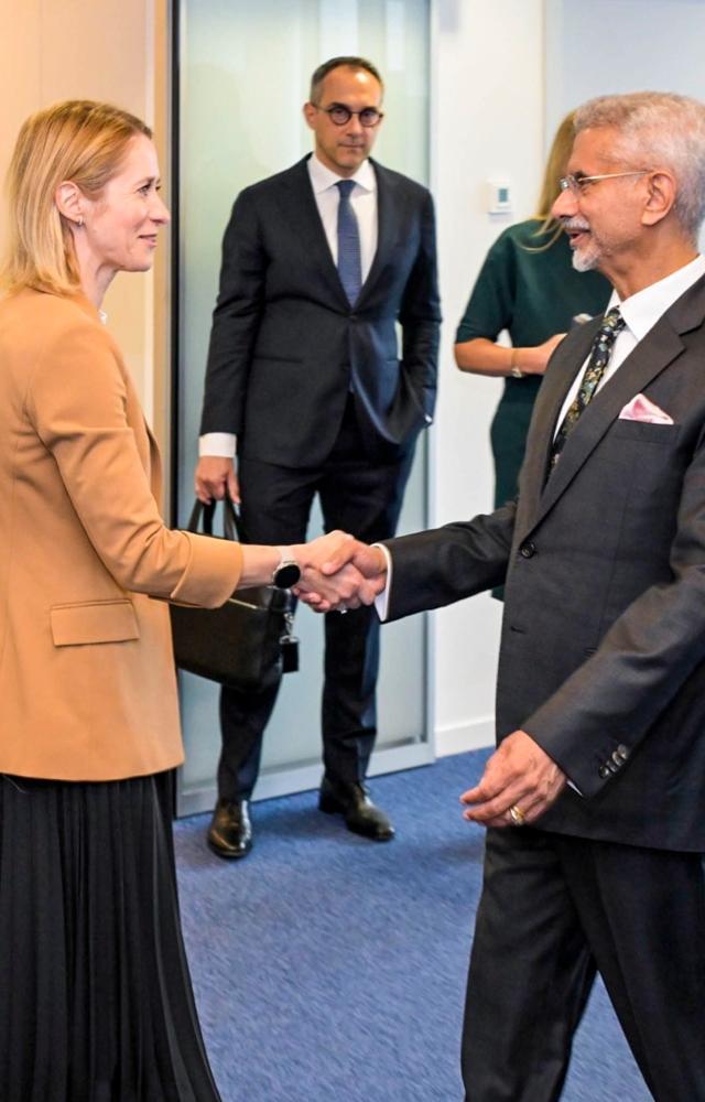 Kaja Kallas, Jaishankar hold 1st EU-India strategic talks