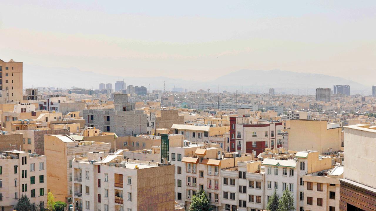 A general view of Tehran on June 22, when US military carried out strikes on Iranian nuclear sites. PIC/AFP