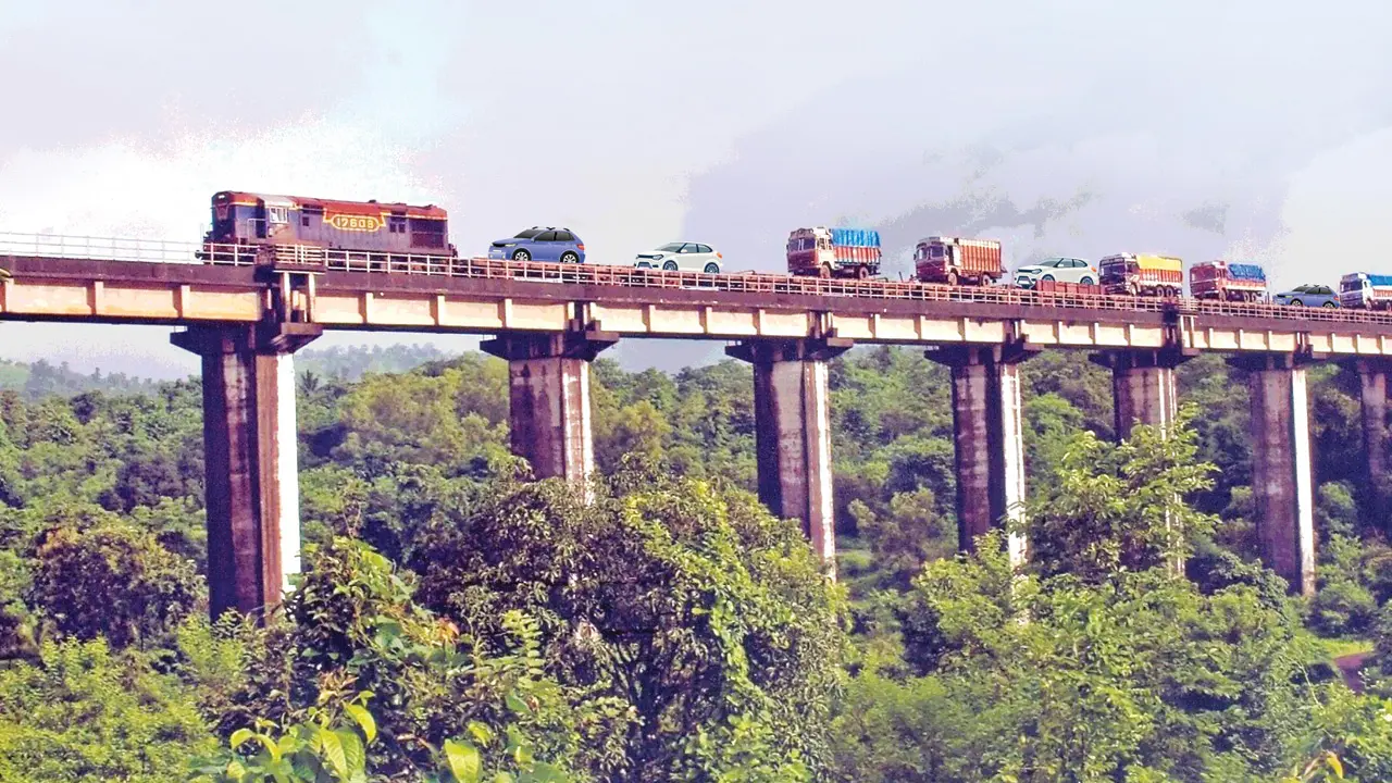 Fancy Mumbai to Goa in your car on a train?
