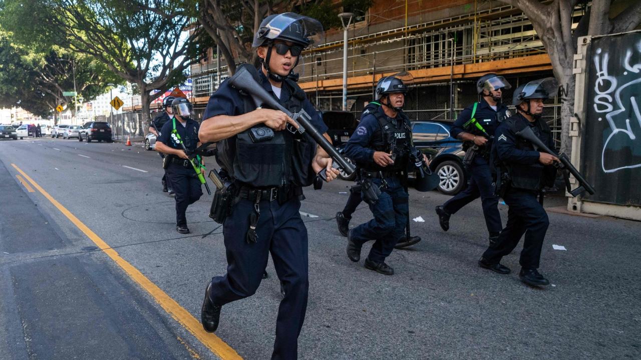 Democratic Governor Gavin Newsom requested Trump remove the guard members in a letter Sunday afternoon, calling their deployment a 