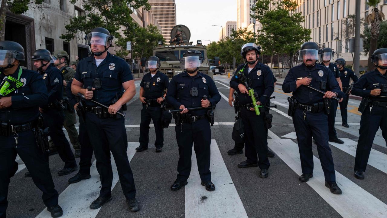 Notably, the protests erupted after ICE agents conducted raids across the city, arresting dozens of undocumented immigrants