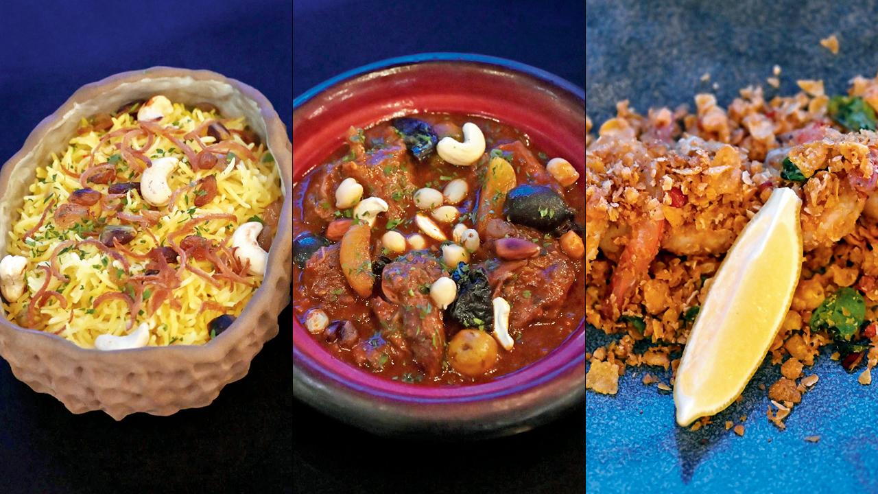 Cerelestial prawns. Pics/Sayyed Sameer Abedi; Nox