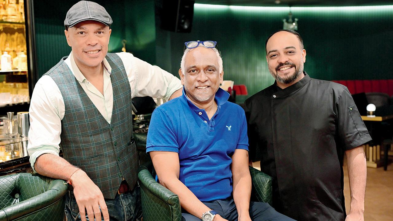 Dimitri ‘Dimi’ Lezinska; Kishore DF; Parth Purandare. Pics/Sayyed Sameer Abedi