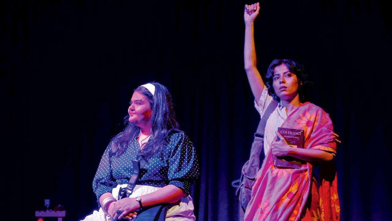 The play revolves around two women in 1970s Bombay