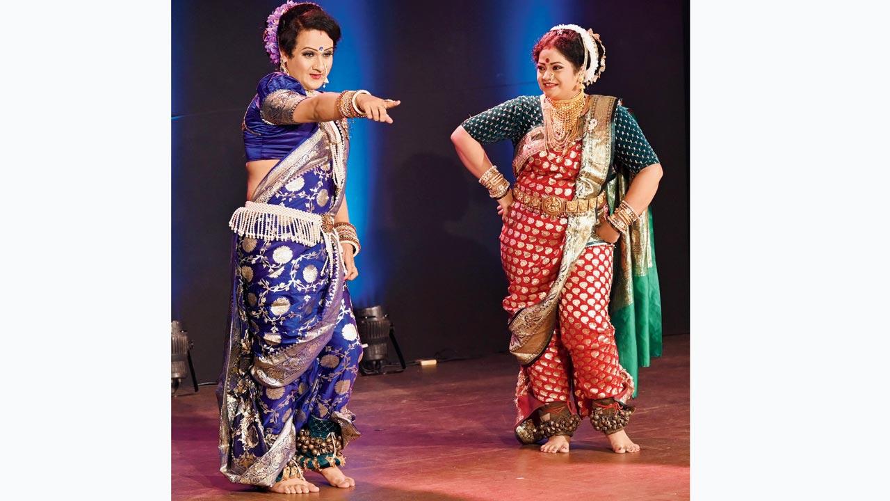 Performers rehearse Rang Birangi’s gender-fluid choreography