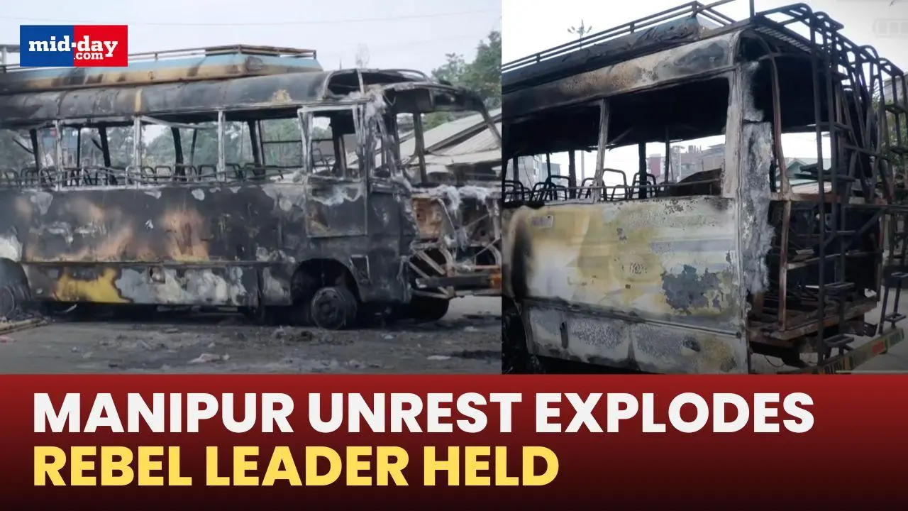 Manipur on Edge: Arrest of AT Commander Triggers Violent Protests & Curfew 